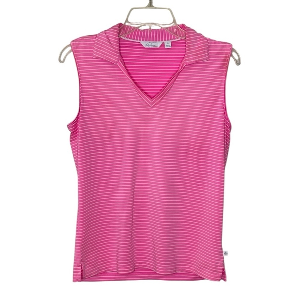 🆕 LADY HAGEN Pink Golf Top Size SMALL